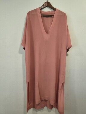 Enza Costa Rose Short Sleeve Tunic / Coverup
